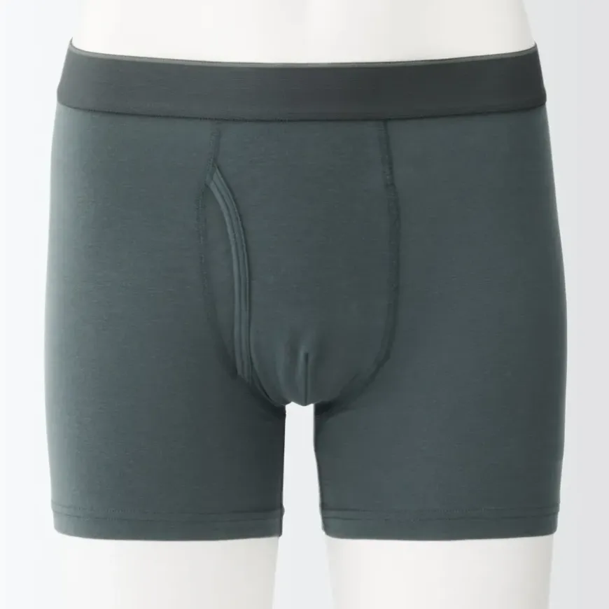 Men's Smooth Front Open Boxer Brief