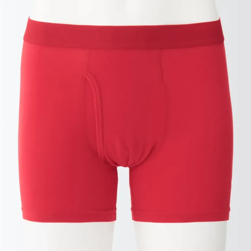 Men's Smooth Front Open Boxer Brief