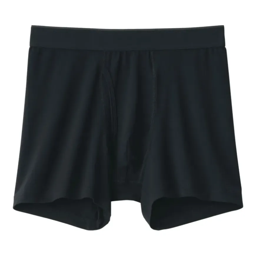Men's Smooth Front Open Boxer Brief