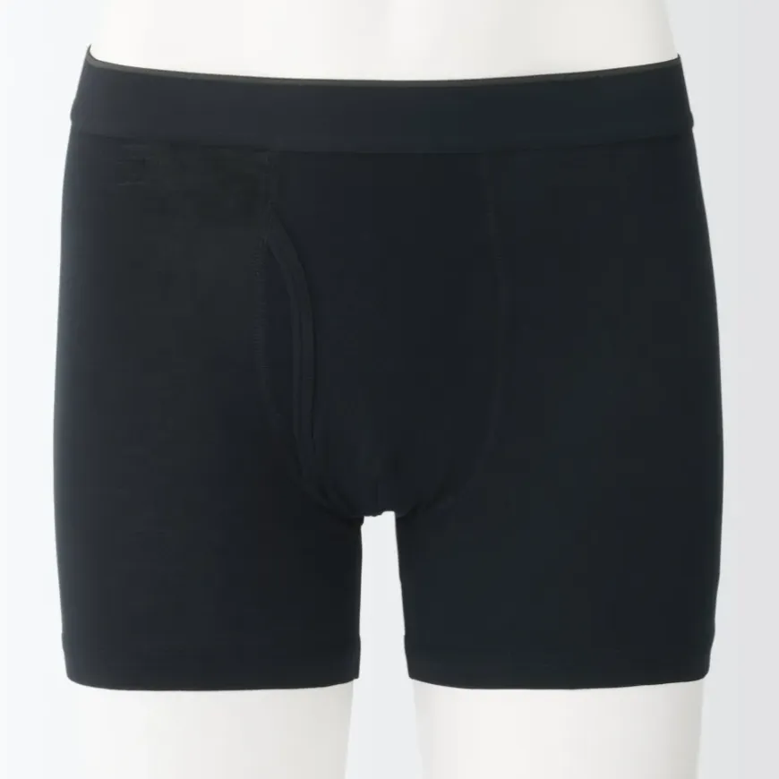 Men's Smooth Front Open Boxer Brief