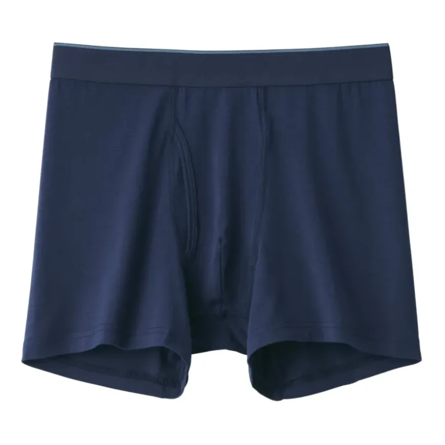 Men's Smooth Front Open Boxer Brief