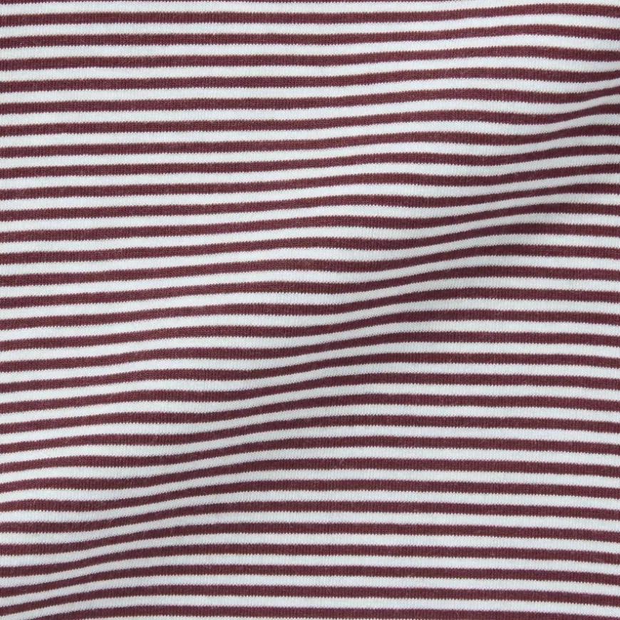 Men's Smooth Front Open Striped Boxer Brief