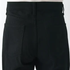 Men's Stretch Denim Slim Pants Black (L32