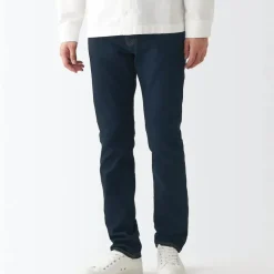 Men's Stretch Denim Slim Pants Dark Navy (L32")