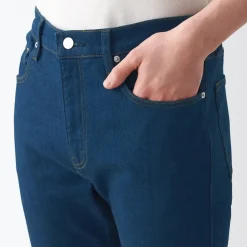 Men's Stretch Denim Slim Pants Blue (L30