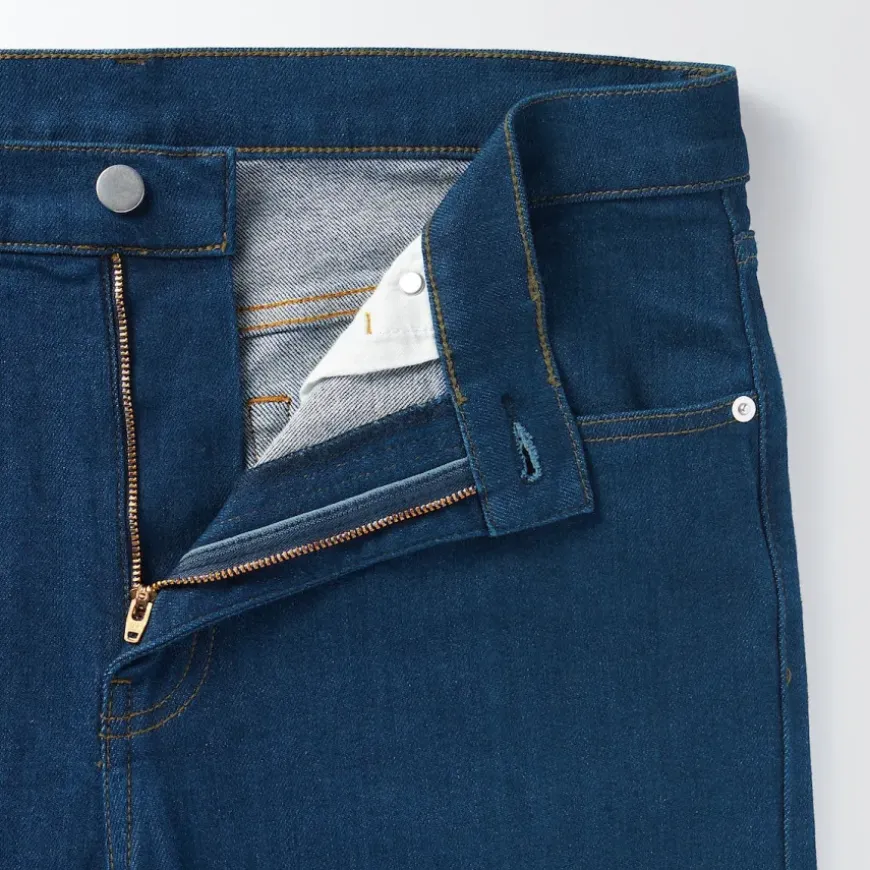 Men's Stretch Denim Slim Pants Blue (L30")