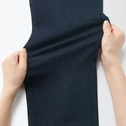 Men's Super Stretch Denim Skinny Pants Dark Navy (L30inch / 76cm)