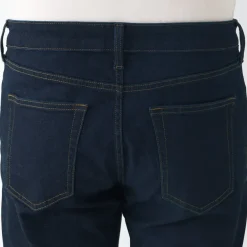 Men's Super Stretch Denim Skinny Pants Dark Navy (L30inch / 76cm)
