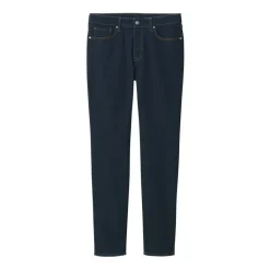 Men's Super Stretch Denim Skinny Pants Dark Navy (L 32inch / 82cm)