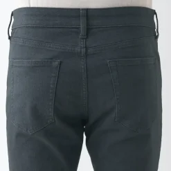 Men's Super Stretch Denim Skinny Pants Charcoal Grey (L 30inch / 76cm)