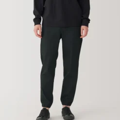 Men's Super Stretchy Denim Jogger Sweatpants - Black