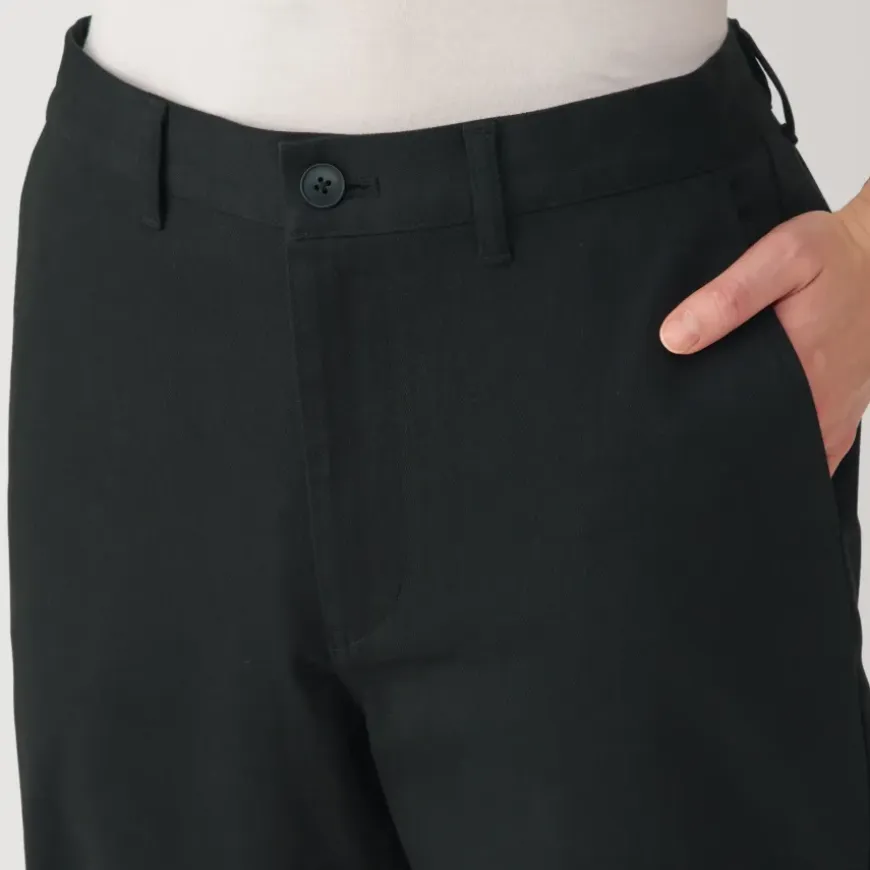 Men's Super Stretchy Denim Jogger Sweatpants - Black