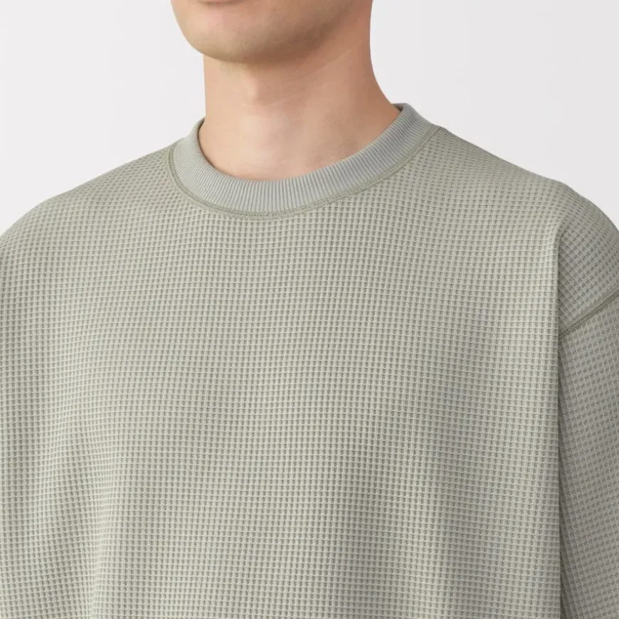 Men's UV Protection Quick Dry Waffle Short Sleeve T-Shirt