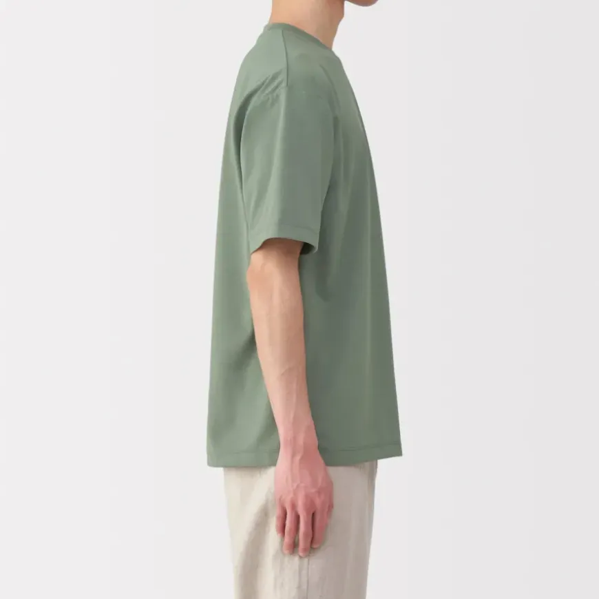 Men's UV Protection Quick Dry Crew Neck Short Sleeve T-Shirt