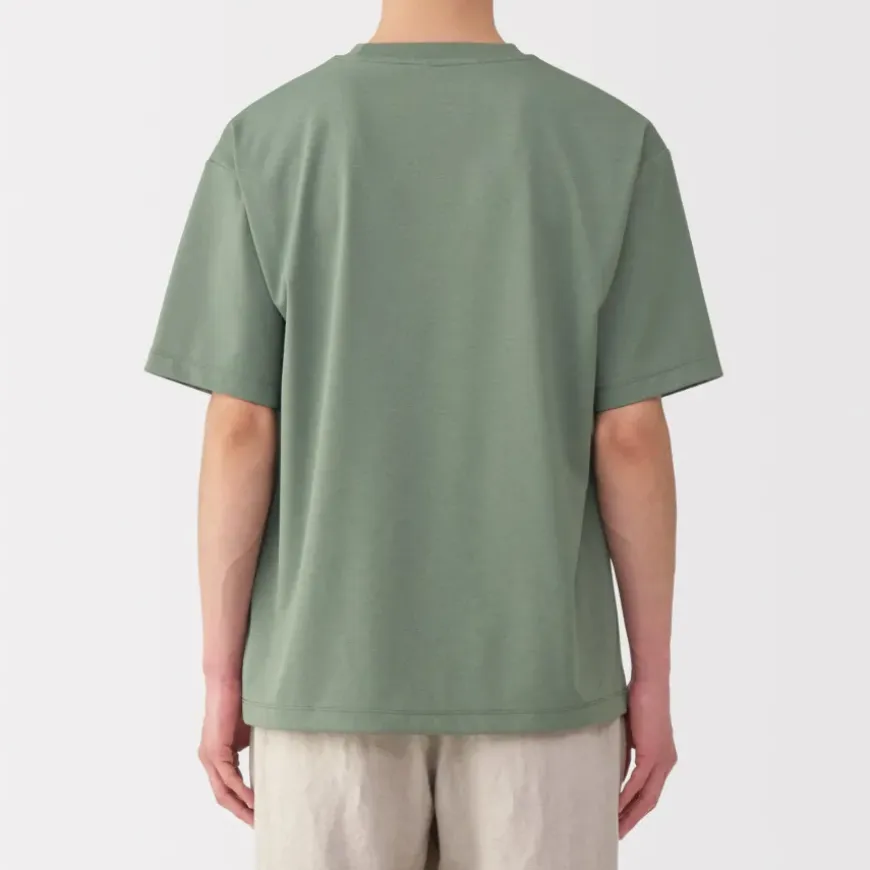 Men's UV Protection Quick Dry Crew Neck Short Sleeve T-Shirt