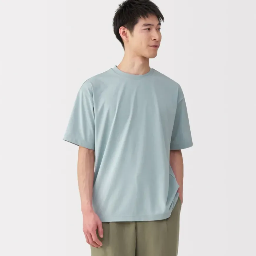Men's UV Protection Quick Dry Crew Neck Short Sleeve T-Shirt