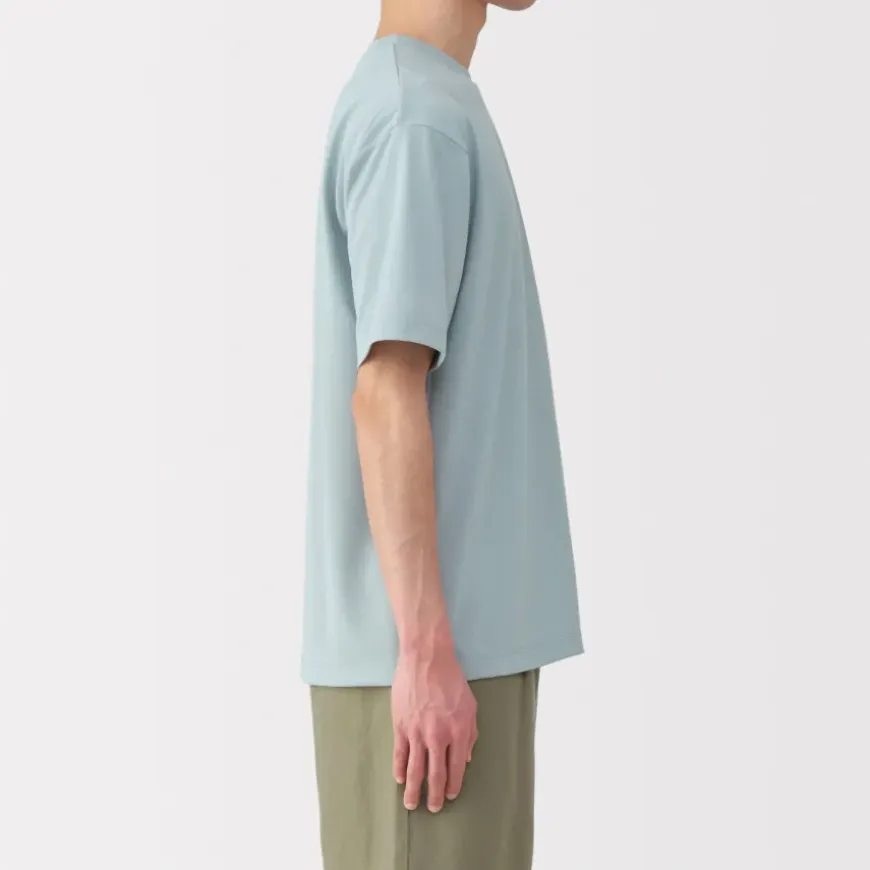 Men's UV Protection Quick Dry Crew Neck Short Sleeve T-Shirt