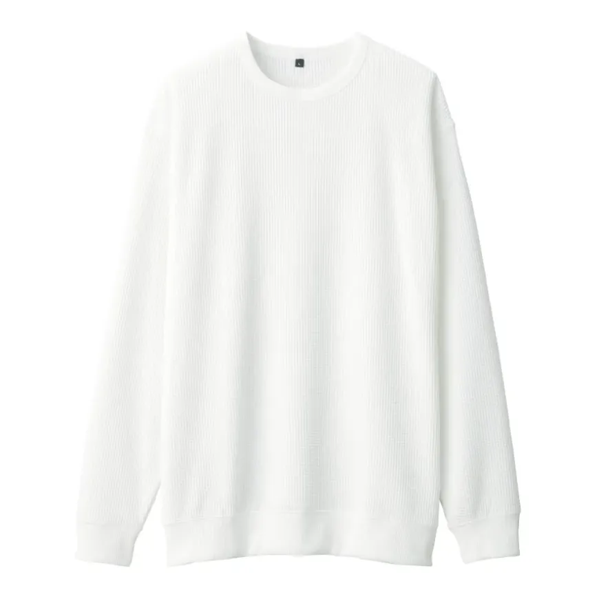 Men's UV Protection Quick Dry Waffle Long Sleeve T-Shirt