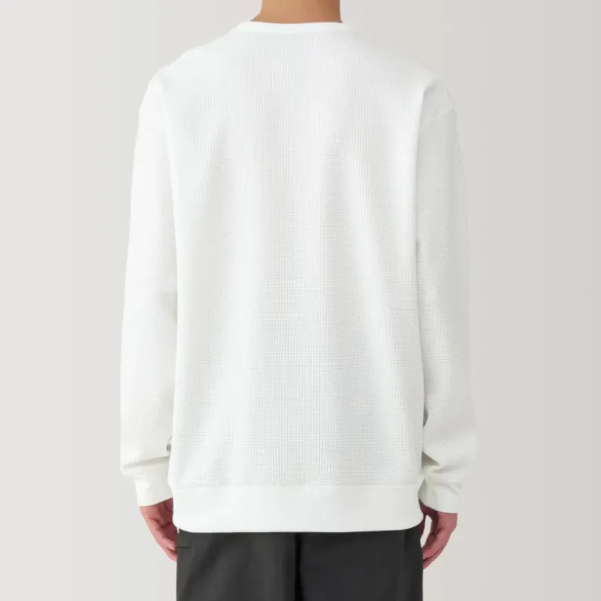 Men's UV Protection Quick Dry Waffle Long Sleeve T-Shirt