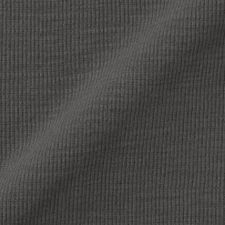 Men's Waffle Henley Neck Long Sleeve T-Shirt