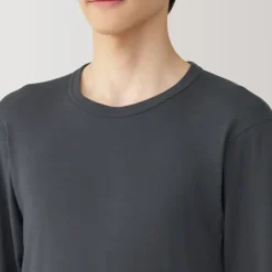 Men's Warm Cotton Crew Neck Long Sleeve T-Shirt