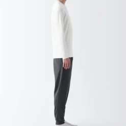 Men's Warm Thick Cotton Crew Neck Long Sleeve T-Shirt