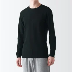 Men's Warm Thick Cotton Crew Neck Long Sleeve T-Shirt