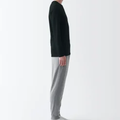 Men's Warm Thick Cotton Crew Neck Long Sleeve T-Shirt