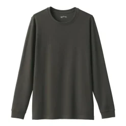 Men's Warm Thick Cotton Crew Neck Long Sleeve T-Shirt