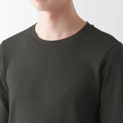 Men's Warm Thick Cotton Crew Neck Long Sleeve T-Shirt