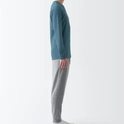 Men's Warm Thick Cotton Crew Neck Long Sleeve T-Shirt