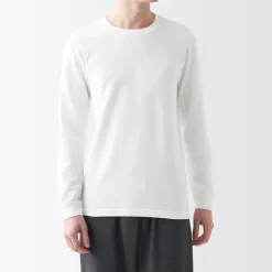 Men's Warm Thick Cotton Crew Neck Long Sleeve T-Shirt
