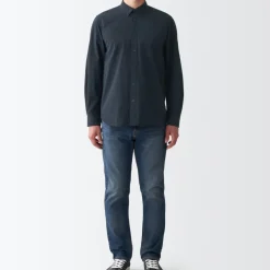 Men's Washed Broad Shirt