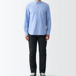 Men's Washed Broad Shirt