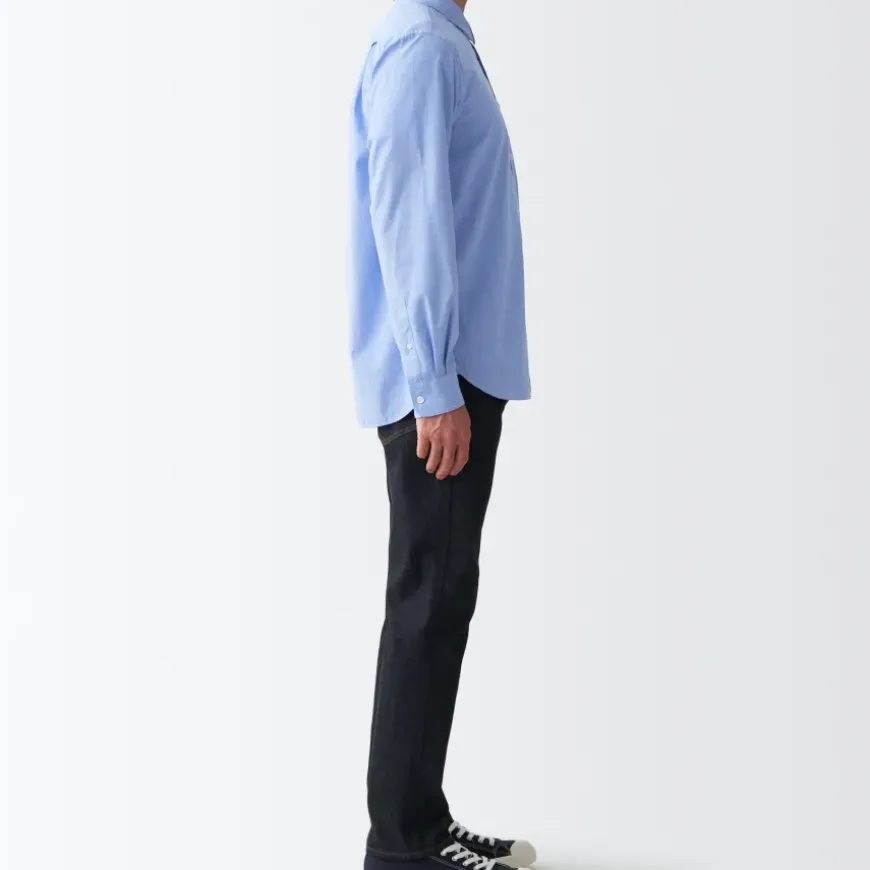 Men's Washed Broad Shirt