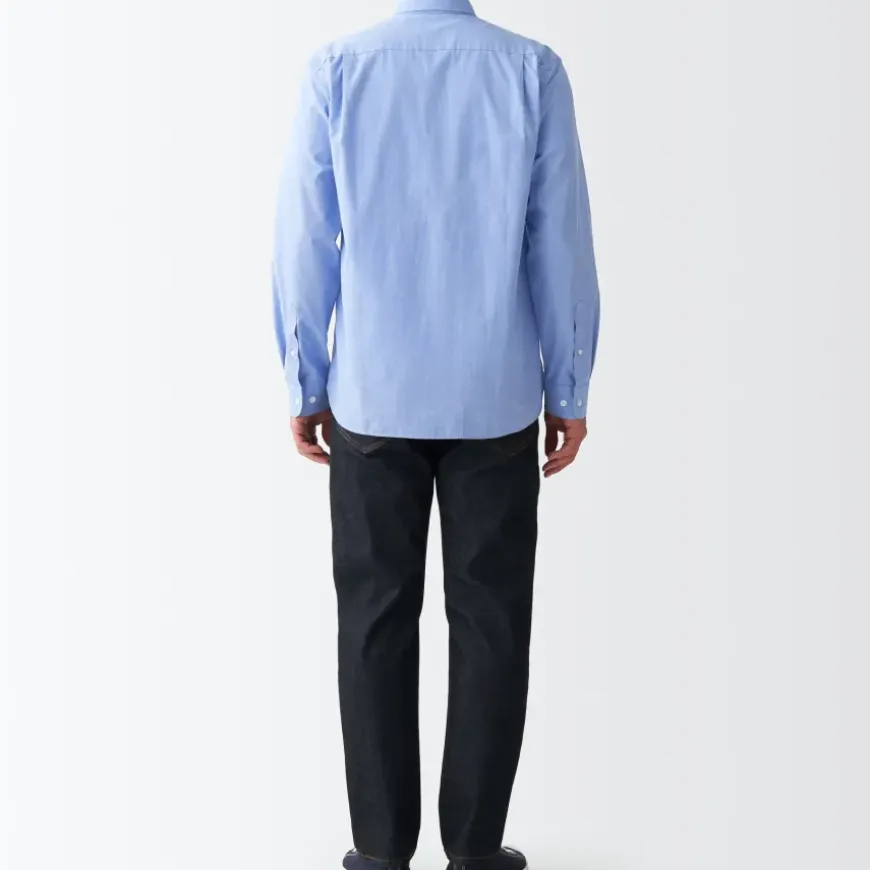 Men's Washed Broad Shirt