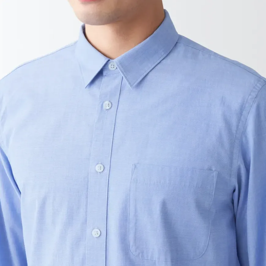 Men's Washed Broad Shirt