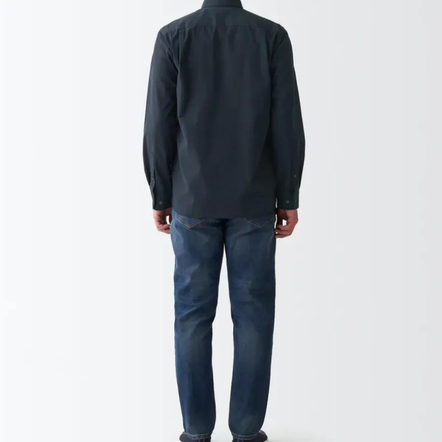 Men's Washed Broad Shirt