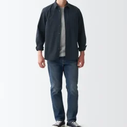Men's Washed Broad Shirt