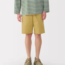 Men's Washed Broadcloth Easy Shorts