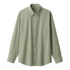 Men's Washed Broadcloth Long Sleeve Shirt