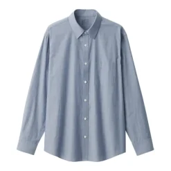 Men's Washed Broadcloth Long Sleeve Shirt