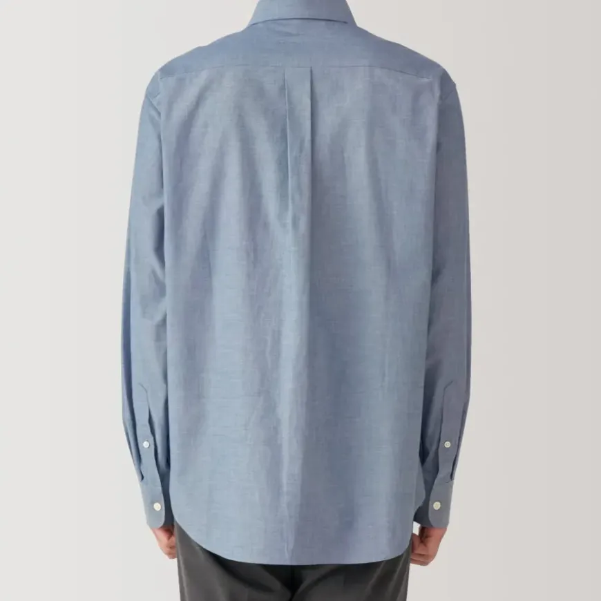 Men's Washed Broadcloth Long Sleeve Shirt