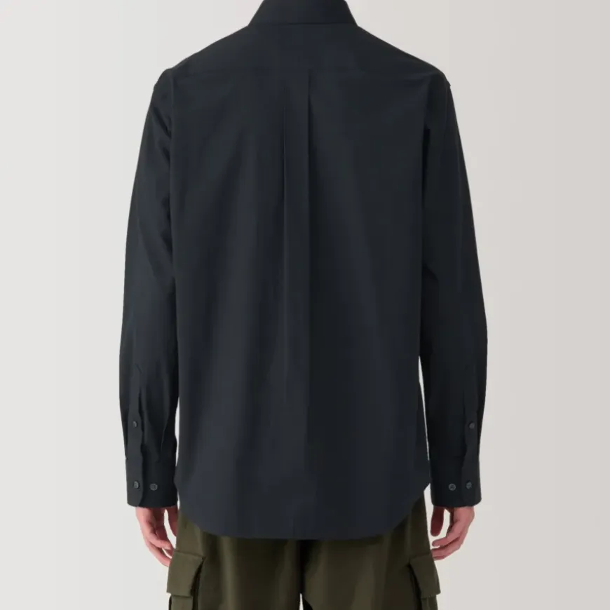 Men's Washed Broadcloth Long Sleeve Shirt