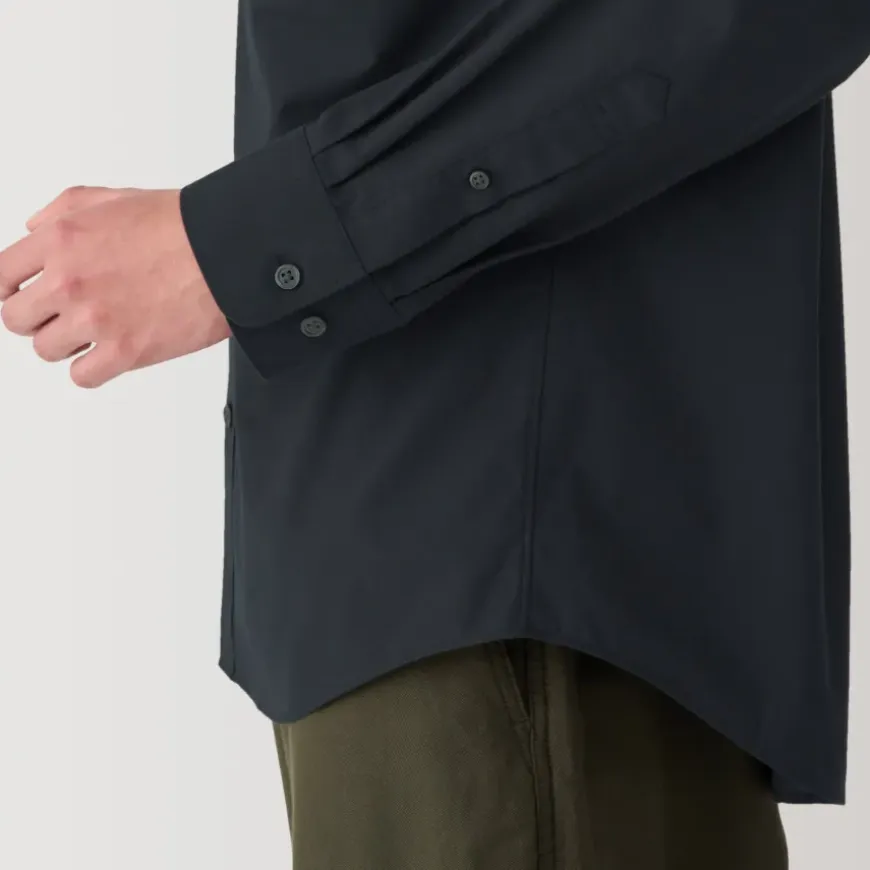 Men's Washed Broadcloth Long Sleeve Shirt