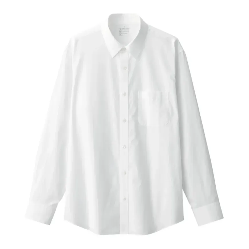 Men's Washed Broadcloth Long Sleeve Shirt