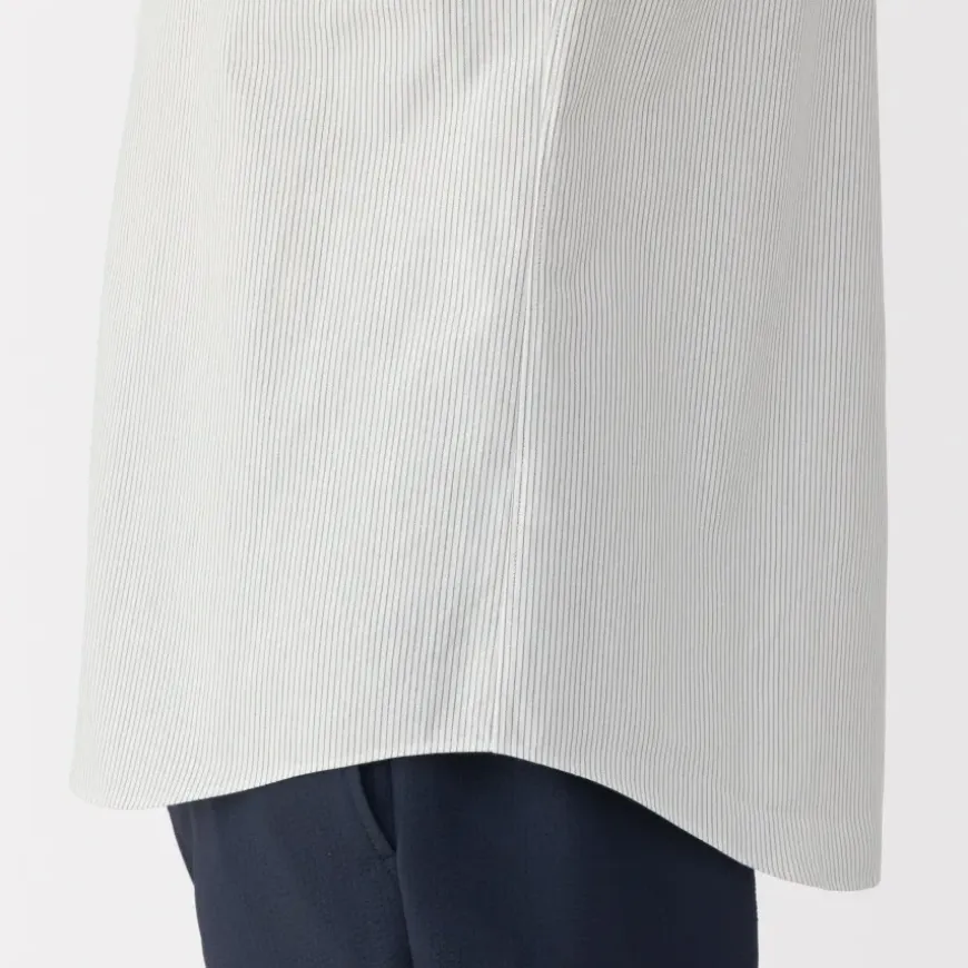 Men's Washed Broadcloth Short Sleeve Striped Shirt