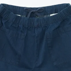 Men's Washed Denim Easy Pants - Dark Navy