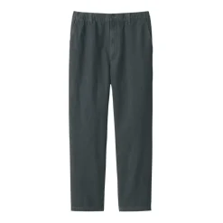 Men's Washed Denim Easy Pants - Black