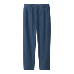 Men's Washed Denim Easy Pants - Navy